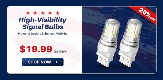 OXILAM 3157 Signal Bulbs — Projector Design for Enhanced Visibility